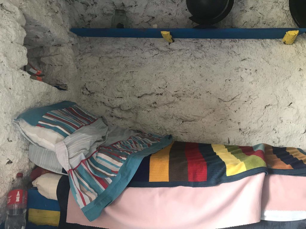 rifugio del sole, letto